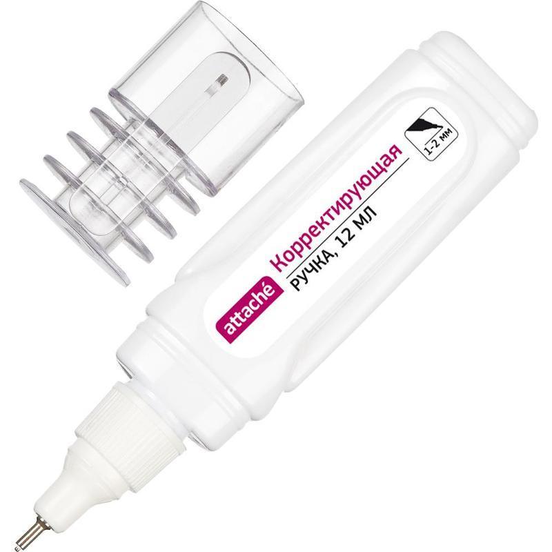 Корректирующий карандаш 12 мл Attache, металлический наконечник