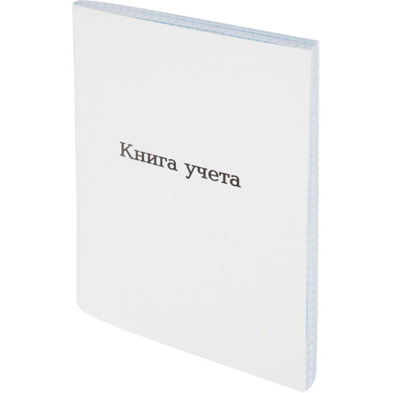 Книга учета Attache А5 96л клетка офсет картон мел. скоба