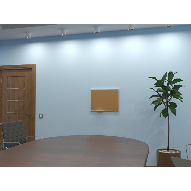 Доска пробковая Attache Iron 45х60 металл. рама