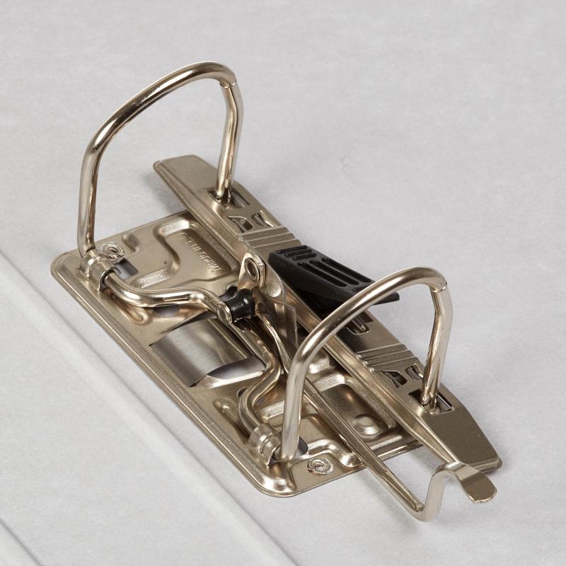 Папка-регистратор Комус Экономи 50мм бирюзовый тиффани,ПБП1,карм.кор,мет.уг