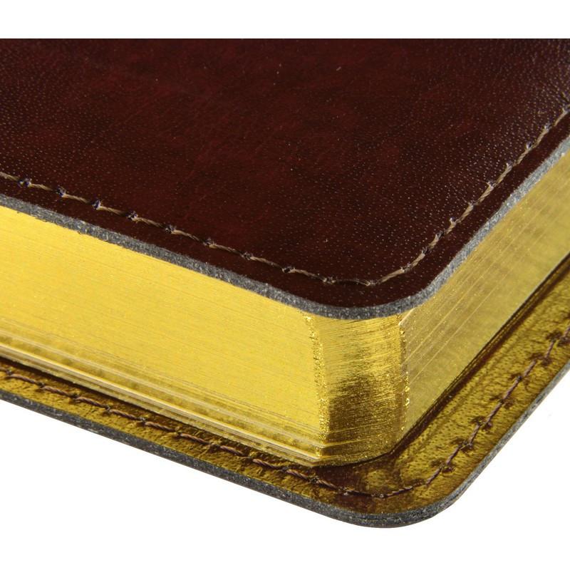 Ежедневник полудатированный коричн,A5,152х222мм,416 стр,Br.V.PROFY 3-073/03