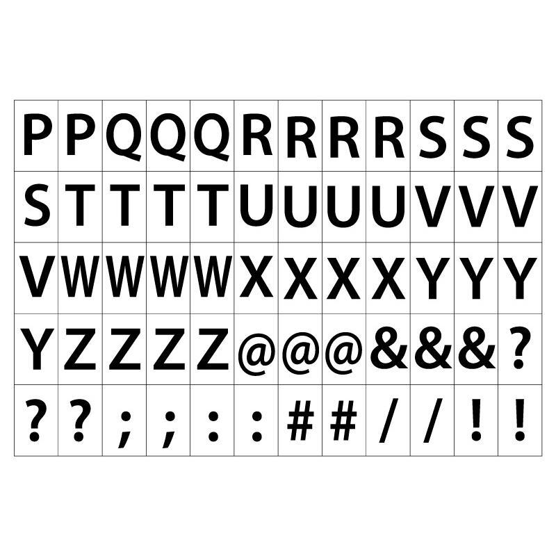 Этикетки самоклеящиеся Английск.алфавит39х23,5 60шт/А4,20л/уп