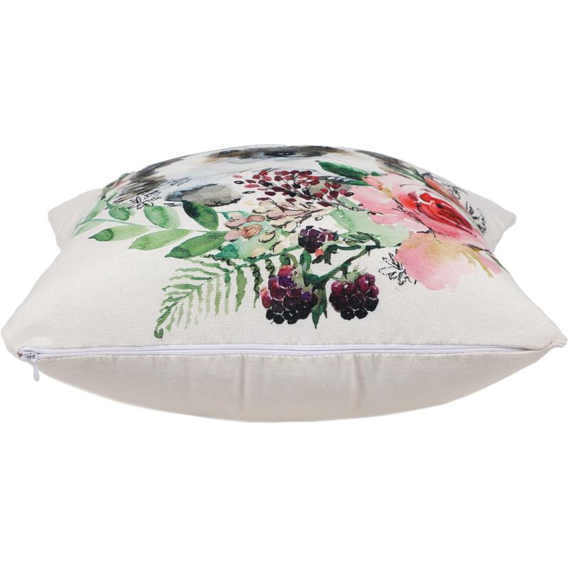 Подушка декоративная 40х40см (хлопок 60%, ПЭ 40%/новолон ПЭ), ПД40-064