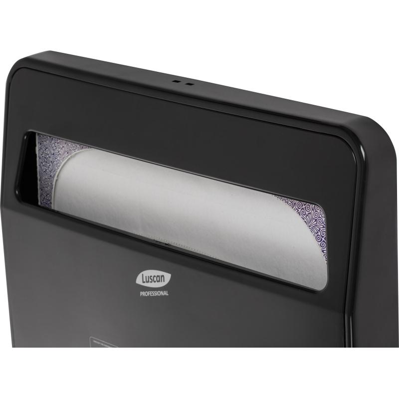 Диспенсер для покрытий на унитаз Luscan Prof Etalon черный VX781