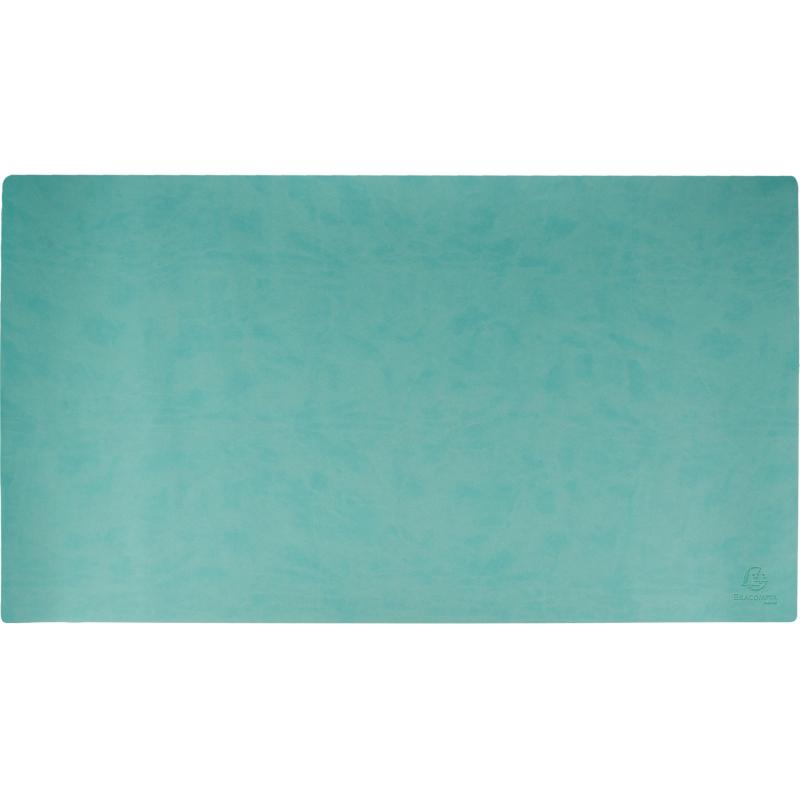 Коврик на стол Exacompta 60х35см экокожа гибкий две стороны син/гол 29122E