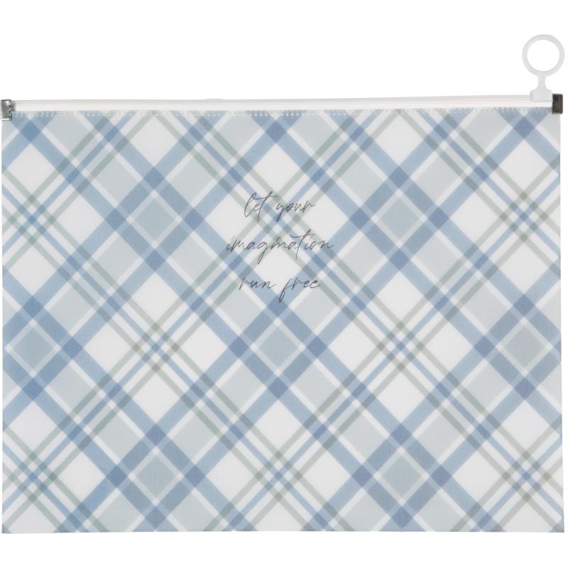 Папка-конверт на молнии zip А4 Attache Selection Casual, РР, 2шт/уп, 180мкм