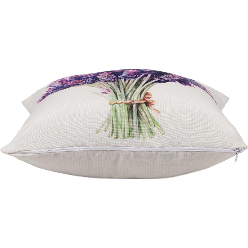 Подушка декоративная 40х40см (хлопок 60%, ПЭ 40%/новолон ПЭ), ПД40-011