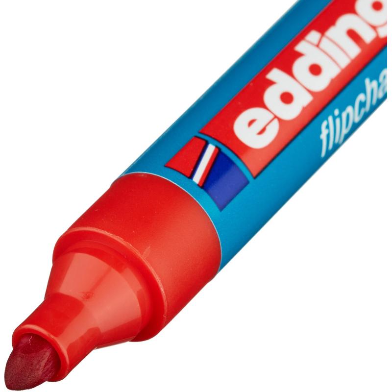 Набор маркеров для флипчартов EDDING E-380/4S 1,5-3мм, кругл 4цвета