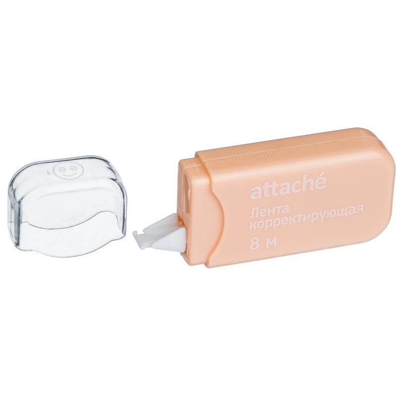 Корректирующая лента Attache Economy 5ммх8м, цвет пастель ассорти, AN