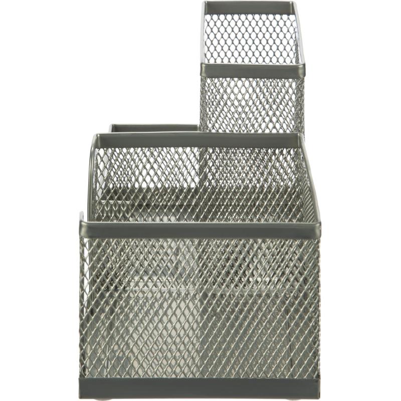 Подставка-органайзер для канц принадлежностей Attache серебр 185x93x102мм