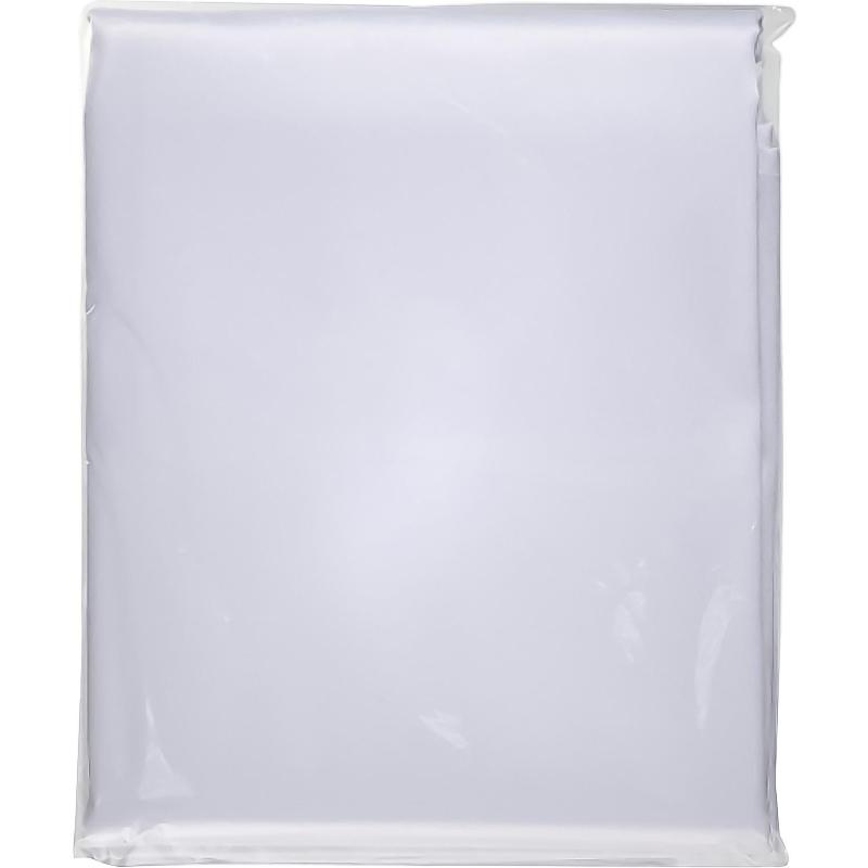 Скатерть Luscan Журавинка 145х145см (88%ПЭ, 12%хлопок) рис. гладкий, белый