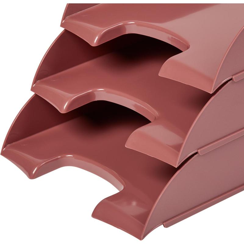 Лоток горизонтальный горизонтальный Комус Ницца бордовы