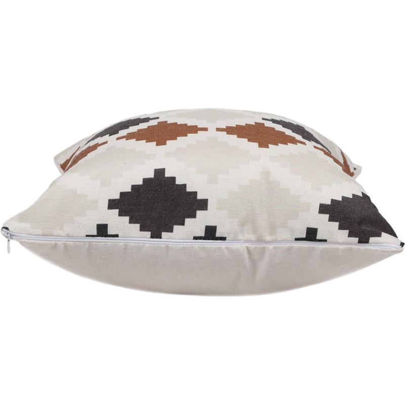 Подушка декоративная 40х40см (хлопок 60%, ПЭ 40%/новолон ПЭ), ПД40-096