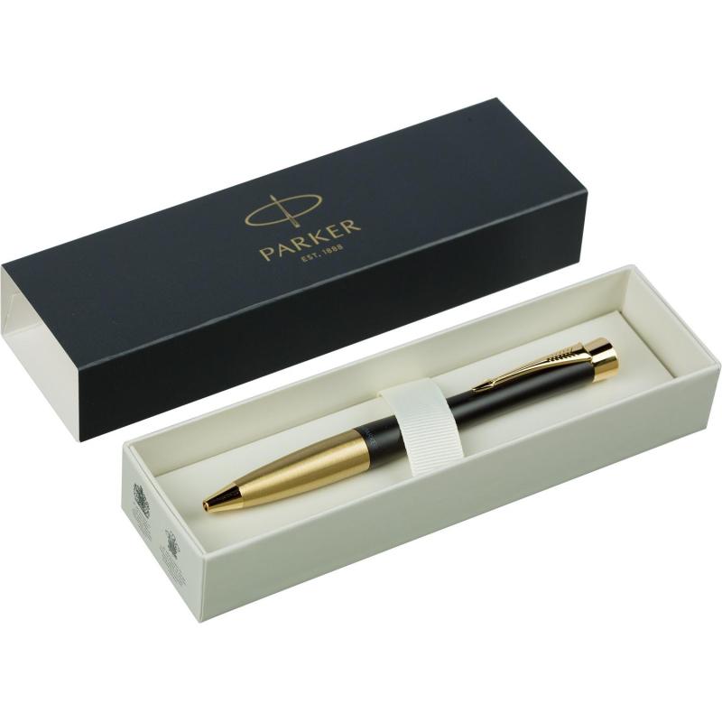 Ручка шариковая  Parker Urban Muted Black GT BP Twist,синий,Китай,2143640