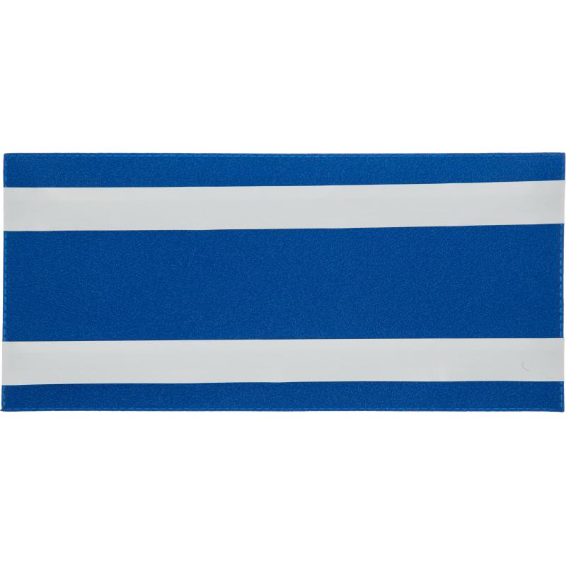 Карман для маркировки самоклеющийся синий 150x67 мм горизонт. (10шт/уп)