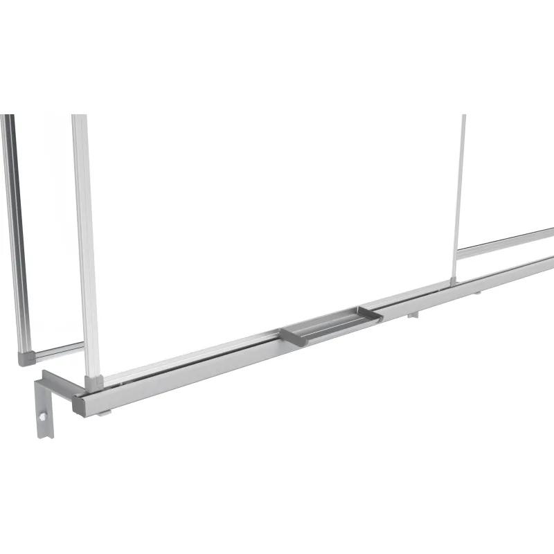 Доска раздвижная магнитно-маркер/мелов Attache 100х300 4хсекц.под инт.сист