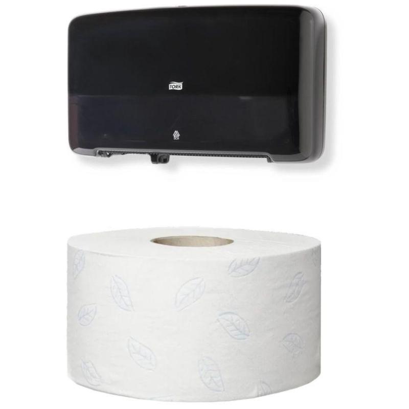 Бумага туалетная д/дисп Торк/Tellus T2 Комфорт в мини 2сл 12рул/уп_120231