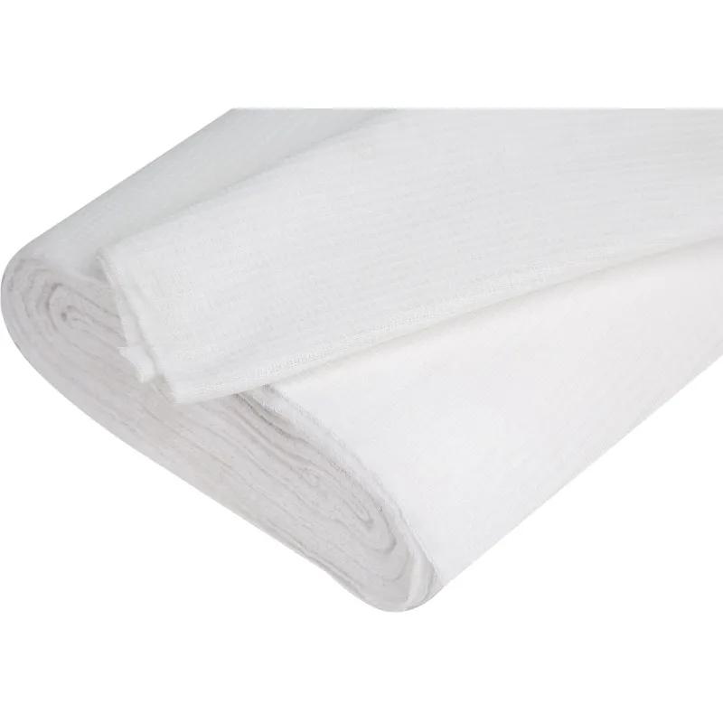 Полотно техническое вафельное отбеленное, рулон 0,45х60м, пл. 200 г/м2_Узб