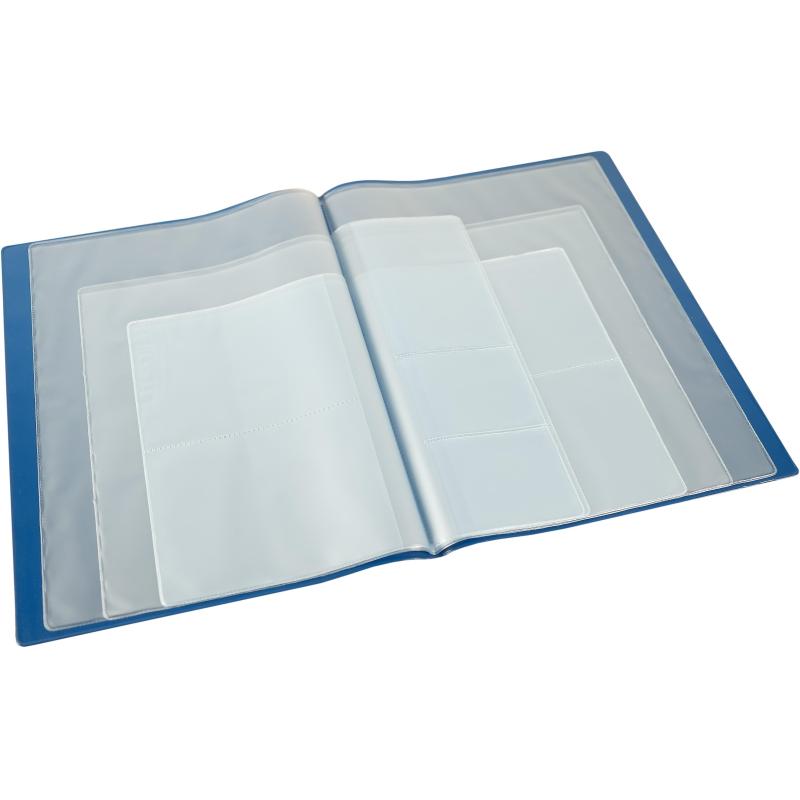 Папка файловая д/семейных док-ов Выбор есть А4, 16 файлов, синяя обложка