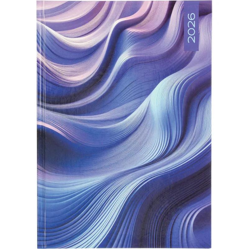 Ежедневник датированный 2026 Выбор есть, А5, 160л, 7БЦ, Wave