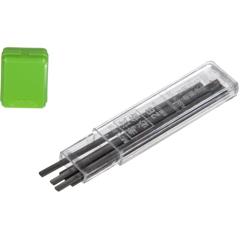 Стержень микрографический M&G 2B 0,9x1,8 мм 6 шт/уп ASL362011109L7C
