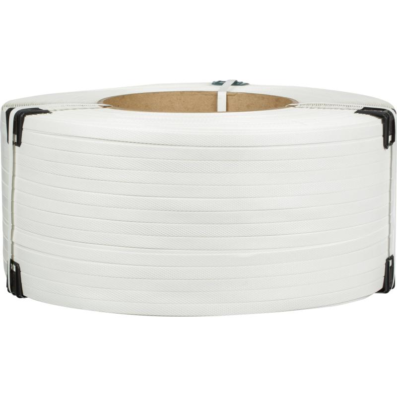 Стреппинг лента Полипропиленовая 12мм х 0,6 (3000 м.) Белая