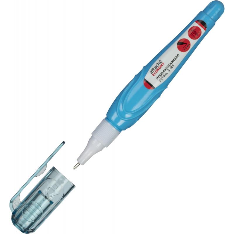 Корректирующий карандаш 3мл Attache Economy, мета ллический наконечник