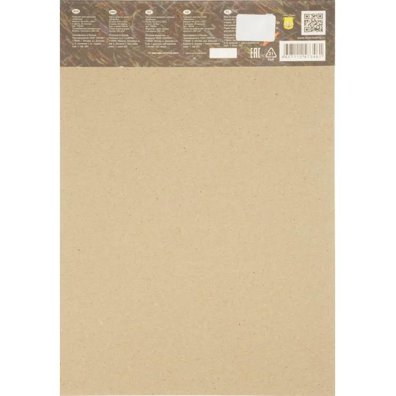 Альбом планшет д/пастелей Palazzo Бабочка А4 210х297мм 4цвета 20л ПБ/А4