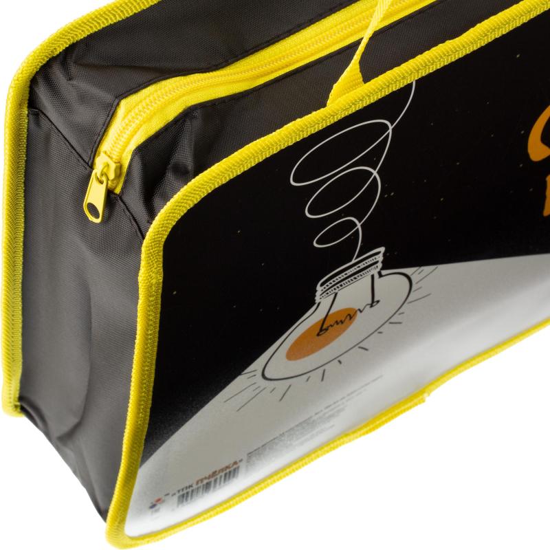 Папка детская  А4 пластиковая, с ручками ПМ-А4-26, КЛАССНАЯ ИДЕЯ 2025