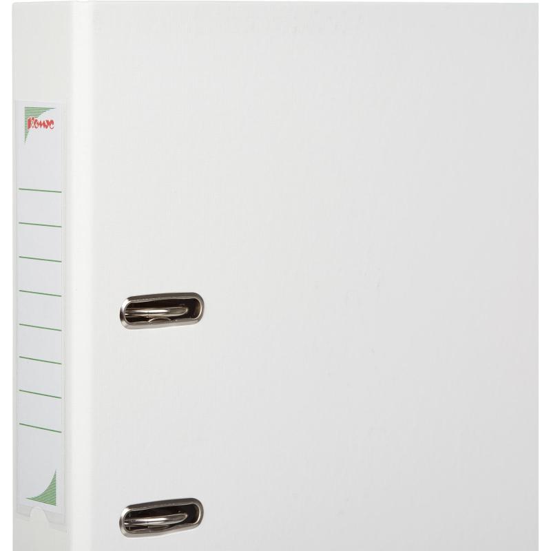 Папка-регистратор Комус Экономи 50мм белый жасмин,ПБП1,карм.кор.,мет.уг