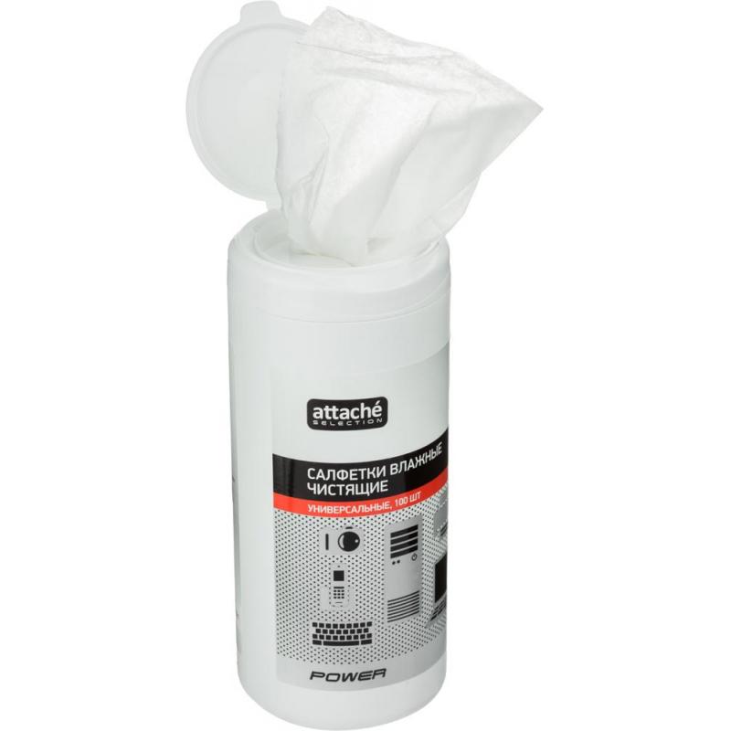 Салфетки универс Luscan, туба, 100 шт, 130х170