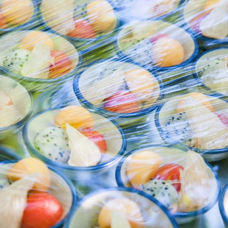 Пленка пищевая п/э 45см х 200м 7мкм прозрачная