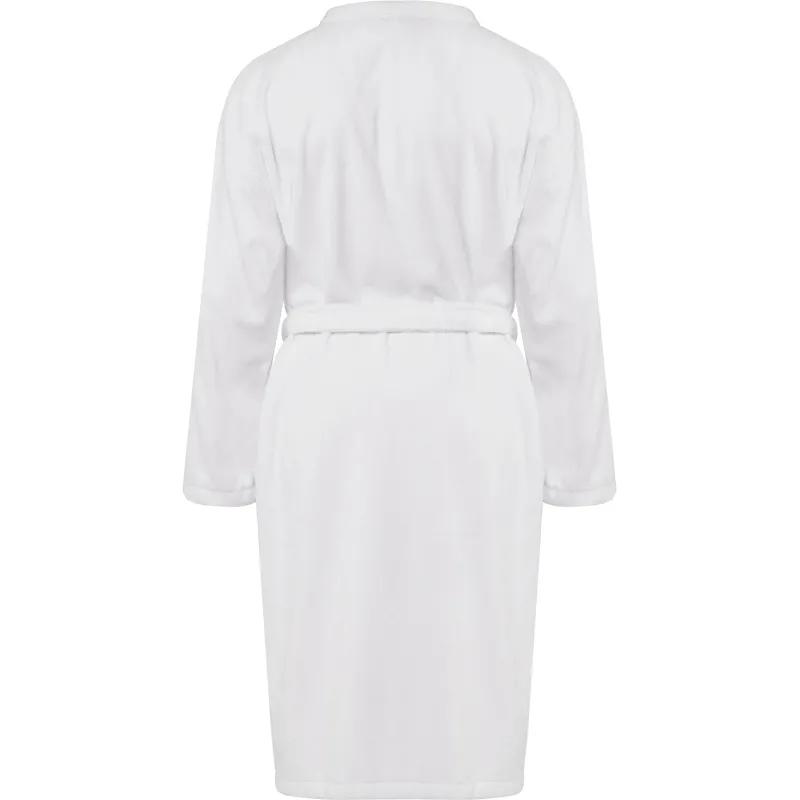 Халат банный микровелюр Luscan, 52, 300 гр/м2, Отель белый