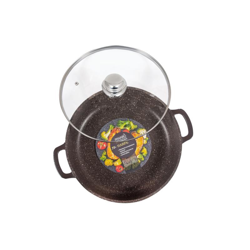 Сотейник 28см Panairo Harfe c крышкой