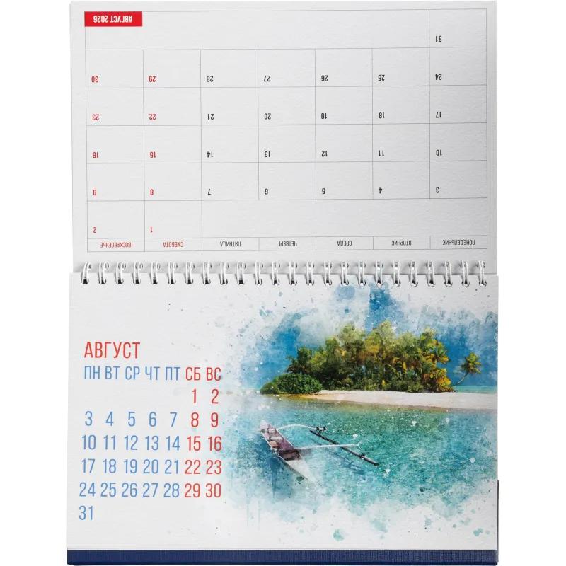 Календарь-домик настольный 2026 планинг,бумвин, Море и Лодки,210х150,3235-5