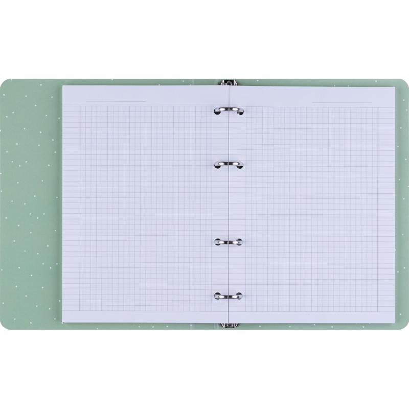 Тетрадь общая, BS, А5, 120л., клетка, кольца, Mur-Mur, вжух N4232