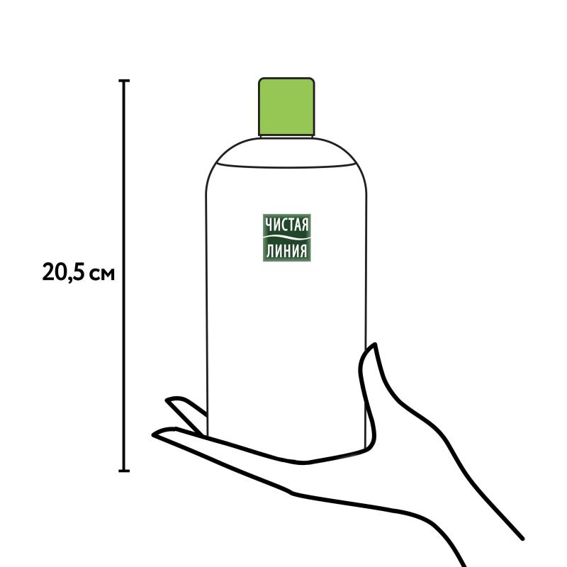 Вода мицеллярная  ЧИСТАЯ ЛИНИЯ 3в1 для всех типов кожи 400мл 67146386