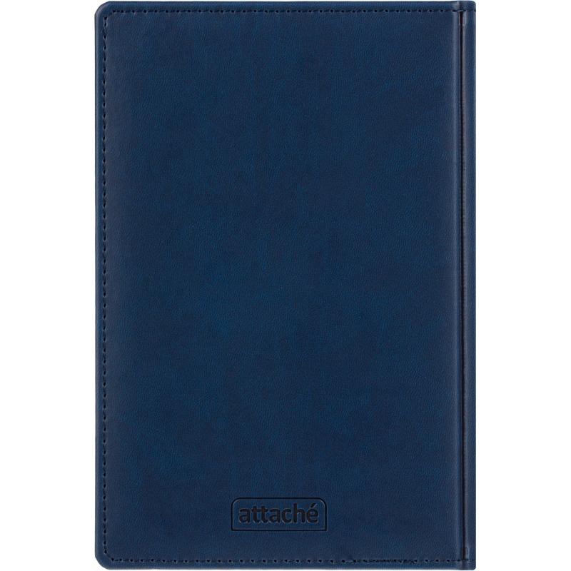 Ежедневник датированный 2026 Attache А5, 180л, 143х210мм, Сиам, синий