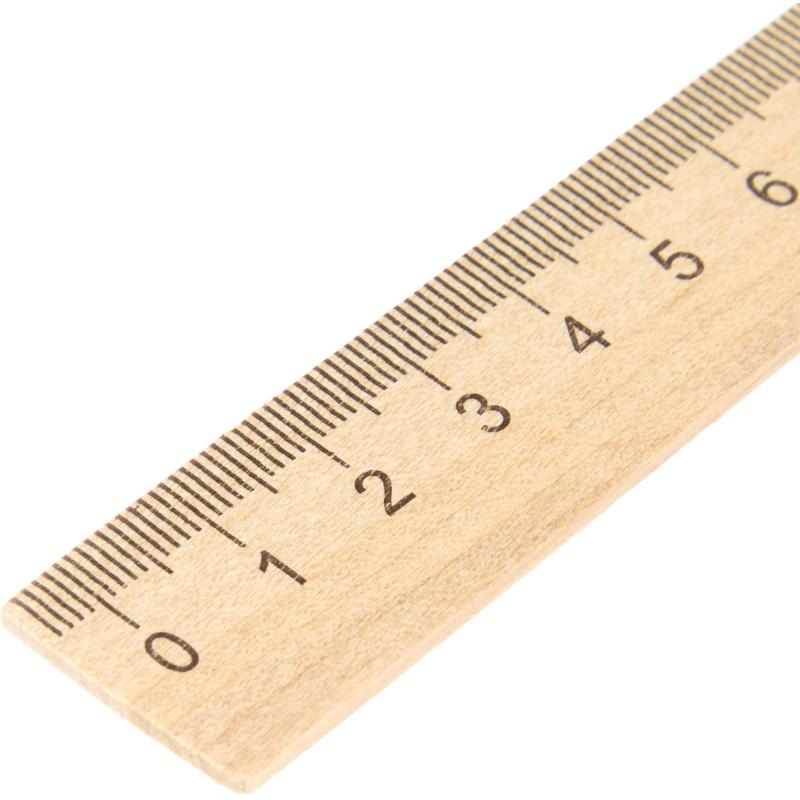 Набор линеек деревянных 15, 20, 25, 30 см