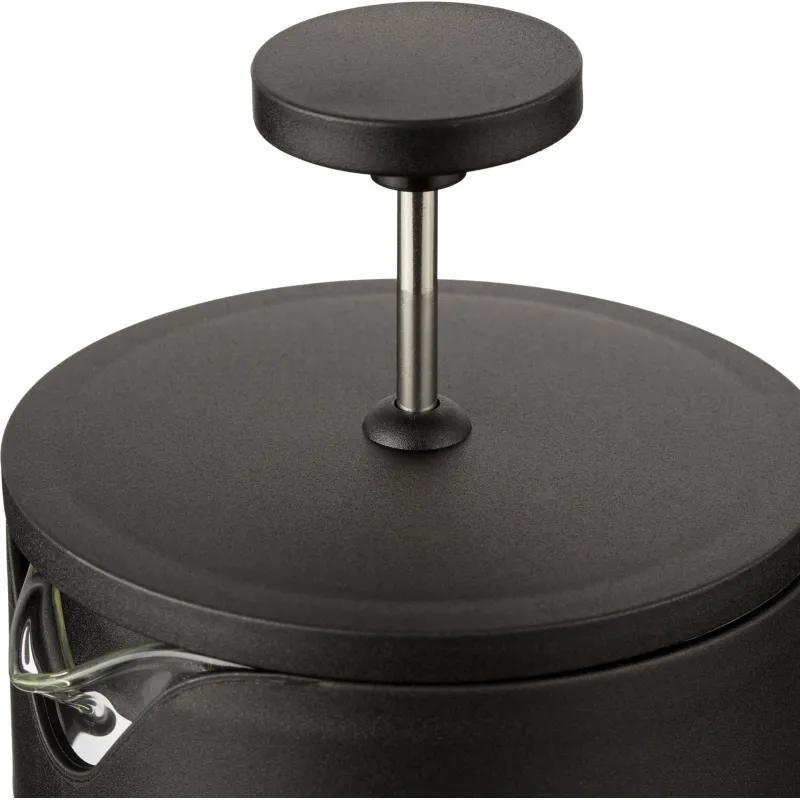 Френч-пресс 600мл Дзелинда боросил.стекло, пластик ручка (B095)