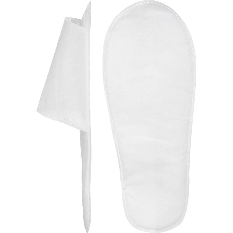 Тапочки одноразовые спанбонд,откр.мыс,спанбонд/пленэкс 3мм, (ПЛ-1) 1922658