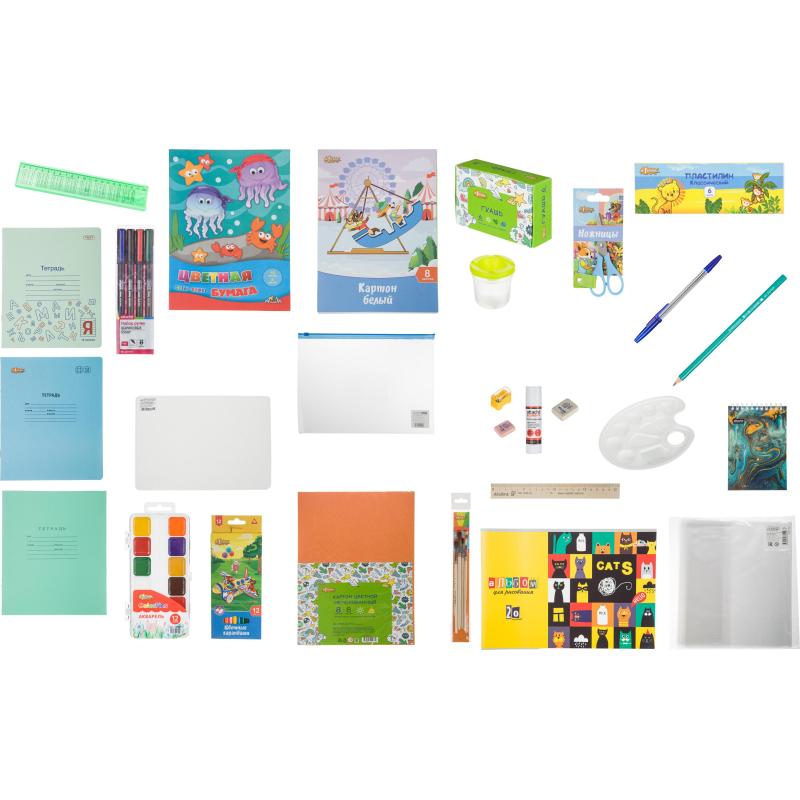 Набор первоклассника Комус Класс 60 предм, для мальчика
