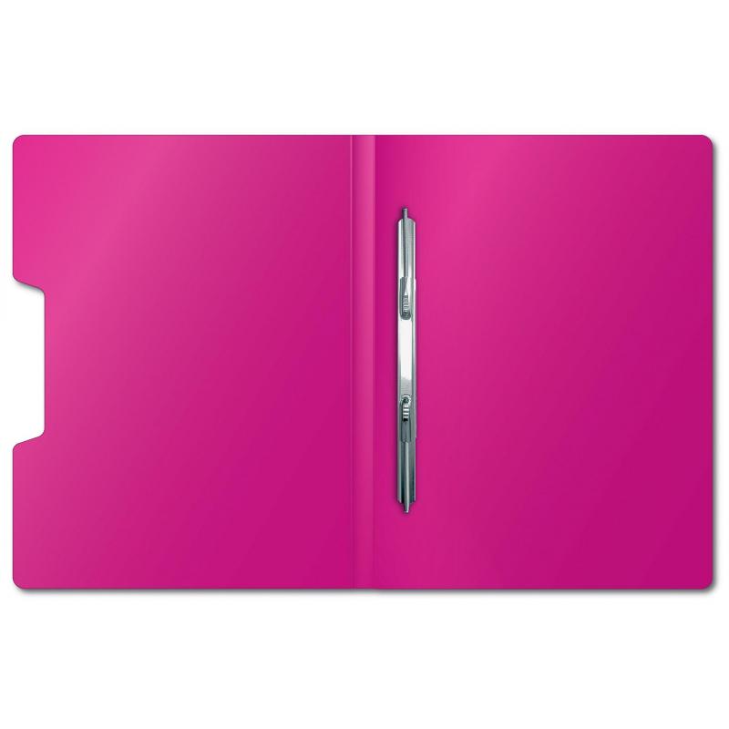 Скоросшиватель пластиковый с пруж.мех. Attache Digital,розовый