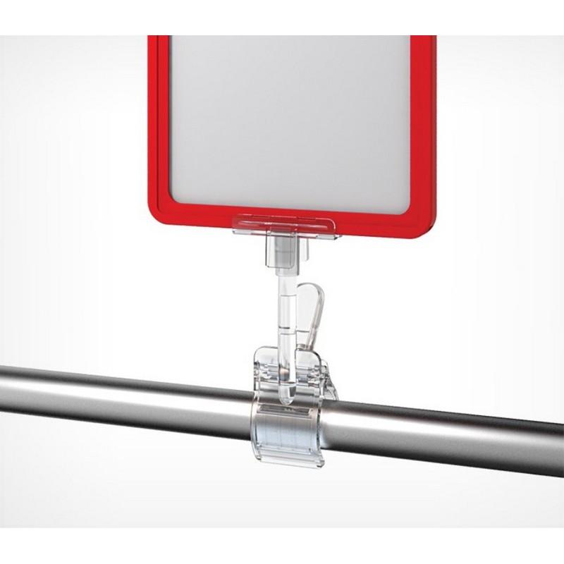 Держатель информации c Т-держателем для рам, 10 шт