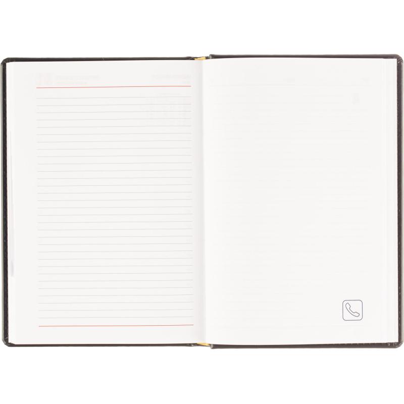 Ежедневник датированный 2026 АТТАСНЕ А5, 180л, 142х210мм, Каньон синий