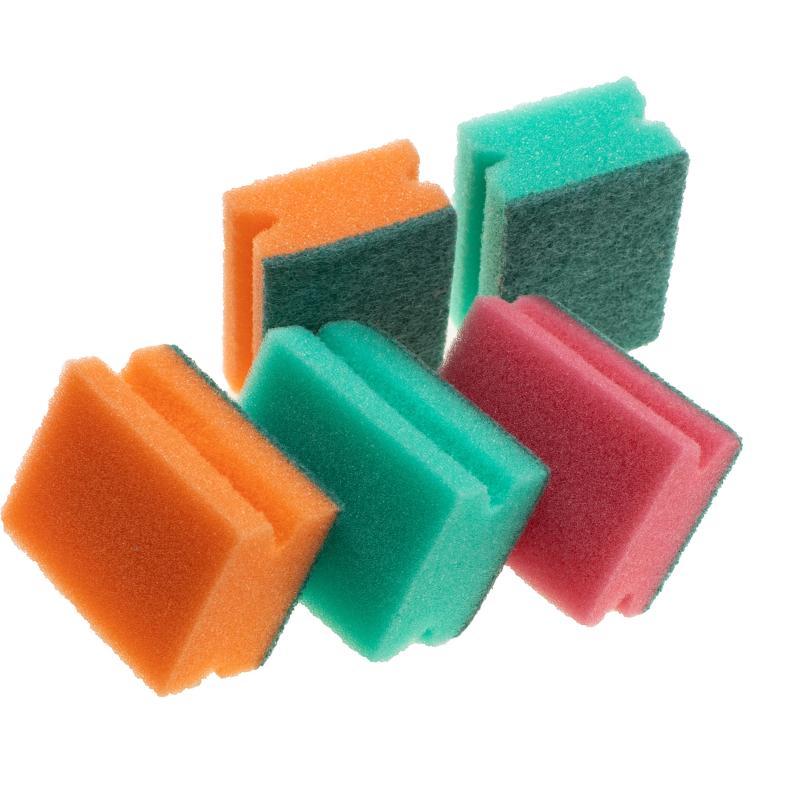 Губки для мытья посуды Профи5 (5 шт/уп) Мск