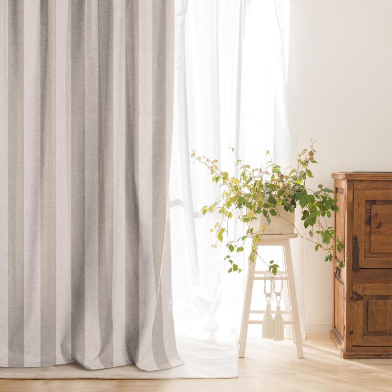 Штора Волшебная Ночь, Рогожка 165х270 см Зебра-экрю 797942