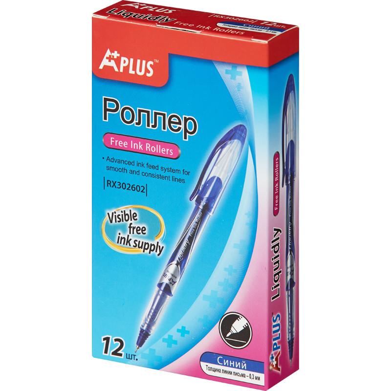 Роллер Attache Direct игольчат.након. 0.3мм синий
