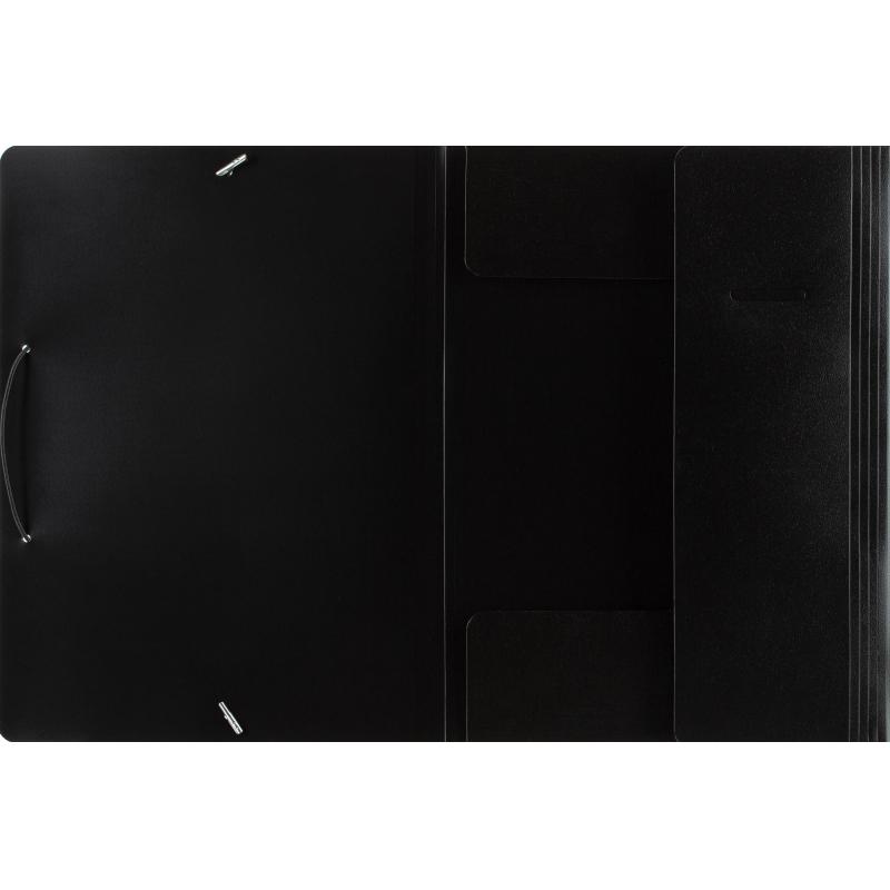Папка на резинках ATTACHE F315/06 черная