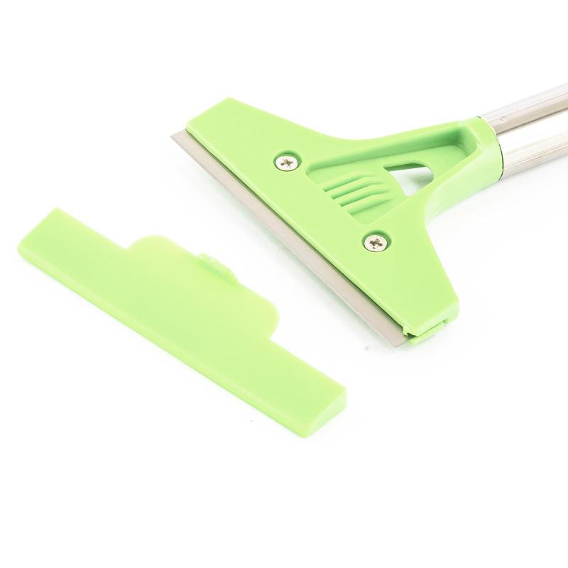 Скребок Сибртех фикс лезвие 100мм металл обрезиненная ручка 300мм 79542